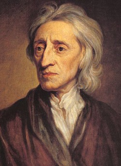 What type of government did John Locke believe in?