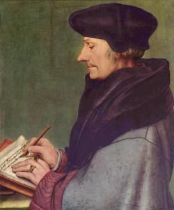 Portrait of Desiderius Erasmus